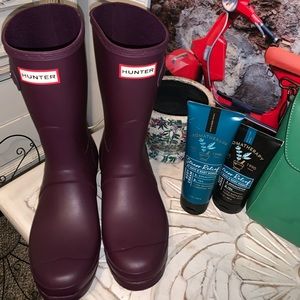 Hunter rain boots